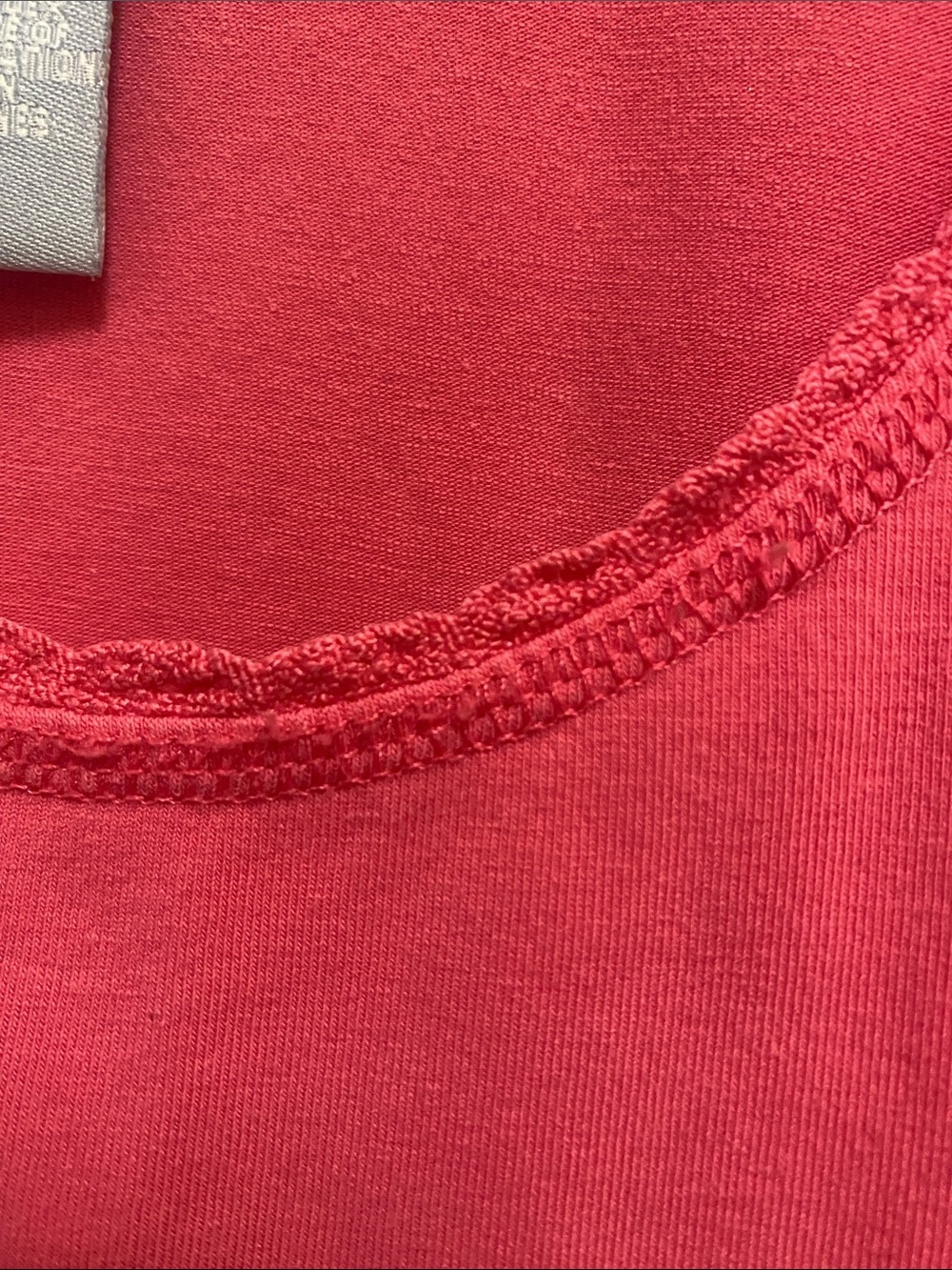 Liz & Me pink Scoop Neck Tank - Picture 7 of 7